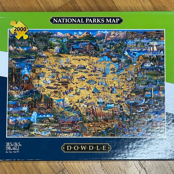 Buffalo Dowdle 2000 Pieces National Parks Jigsaw Puzzle - Picture 1 of 3
